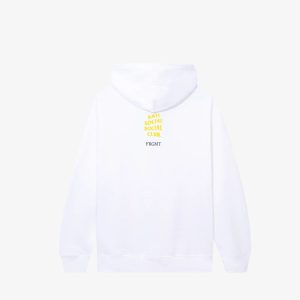 Anti Social Social Club Hoodie Interference - White